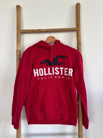 Sweat rouge hollister