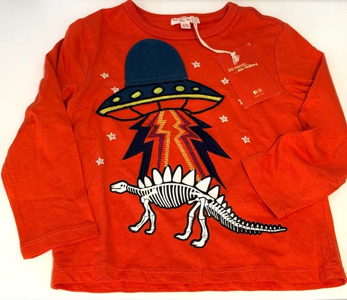 T-shirt manches longues DPAM 3 ans