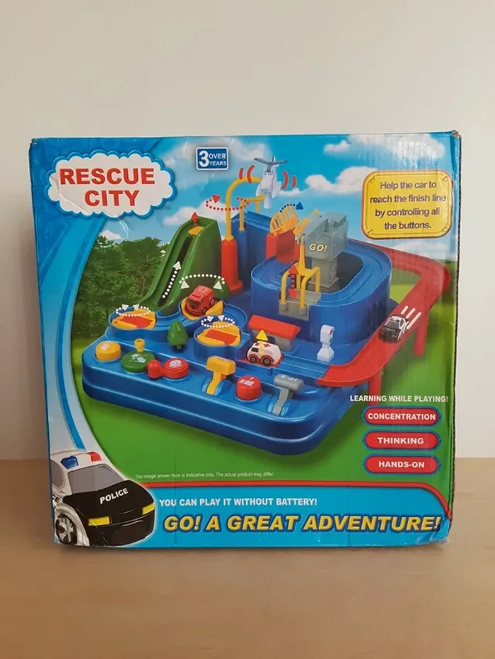 Jeu rescue city circuit fermé de petites voitures - photo numéro 4