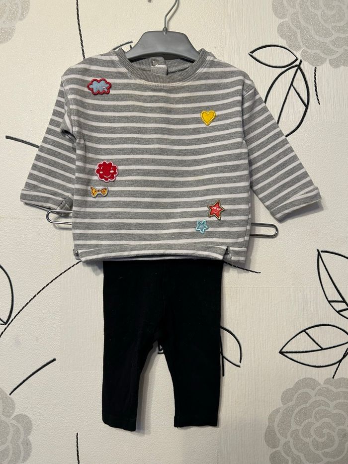 Ensemble 6 mois fille