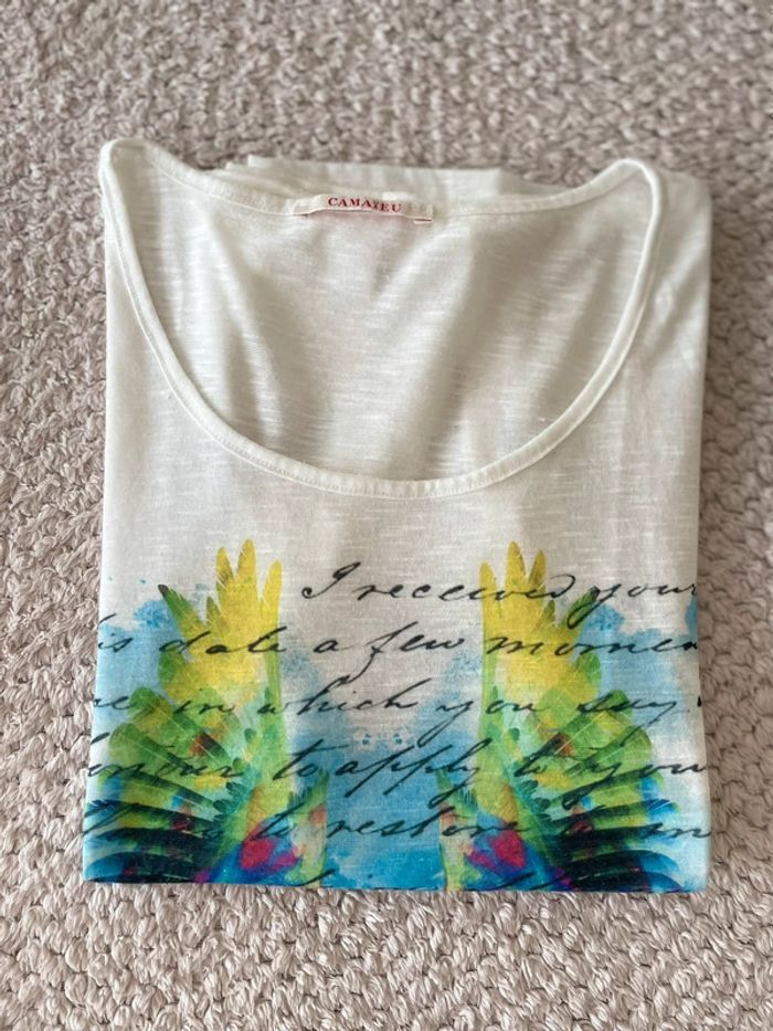 #T-shirt Camaïeu 🍀 - photo numéro 4