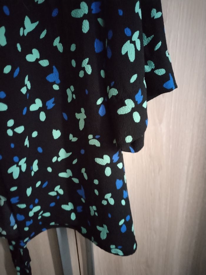 Peignoir femme manches 3 /4 taille 38 - photo numéro 2