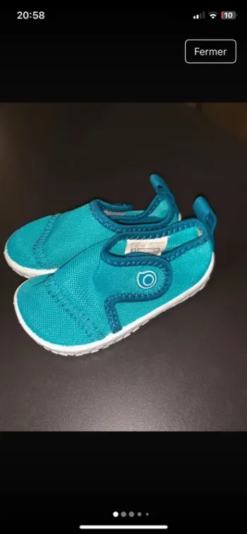 Chaussures d’eau aquatique rivière taille 20/21