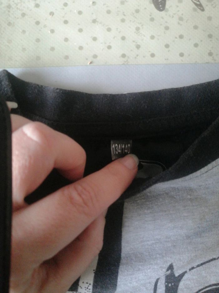 Tee shirt manche longue batman 134/140 - photo numéro 3