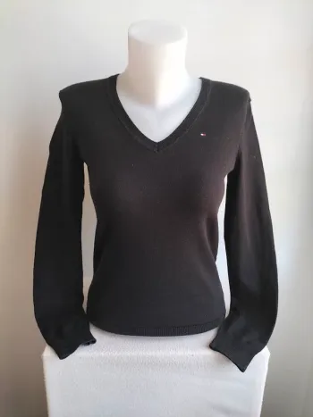 Pull Femmes Col V - Tommy Hilfiger - Taille XS