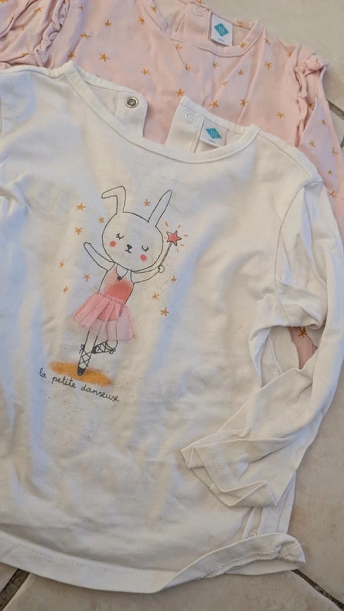 Lot de 2 tee shirt tex - photo numéro 2