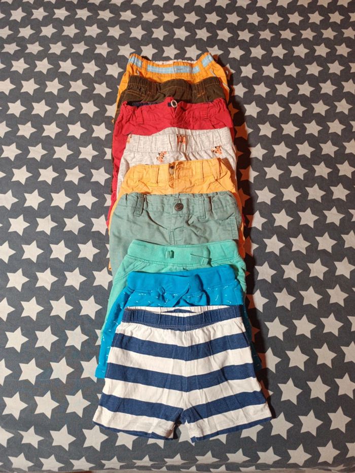 Lot de 9 shorts T9 mois en bon état - photo numéro 10