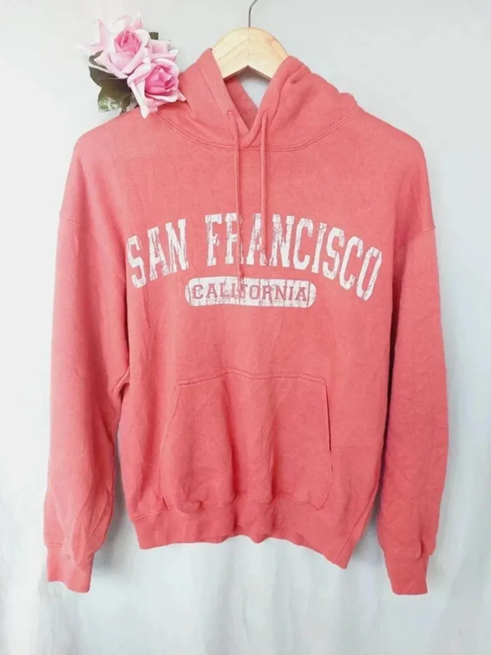 Sweat à capuche San Fransisco California Taille S - photo numéro 2