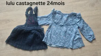 Ensemble lulu castagnette