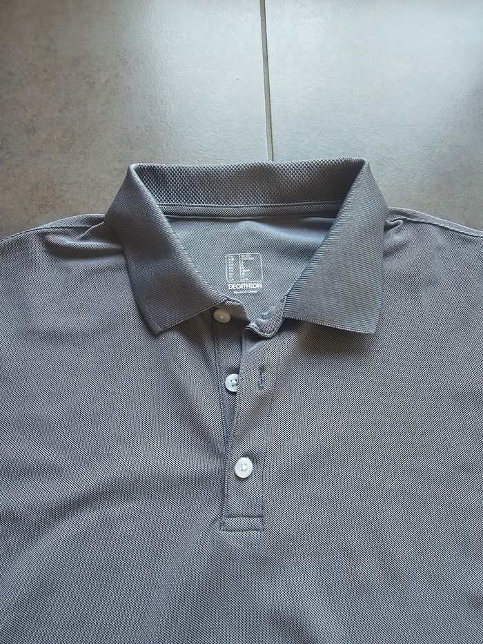 Polo gris - photo numéro 3