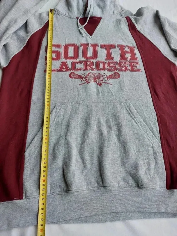 Sweat à capuche mixte South Lacrosse Taille XS - photo numéro 6