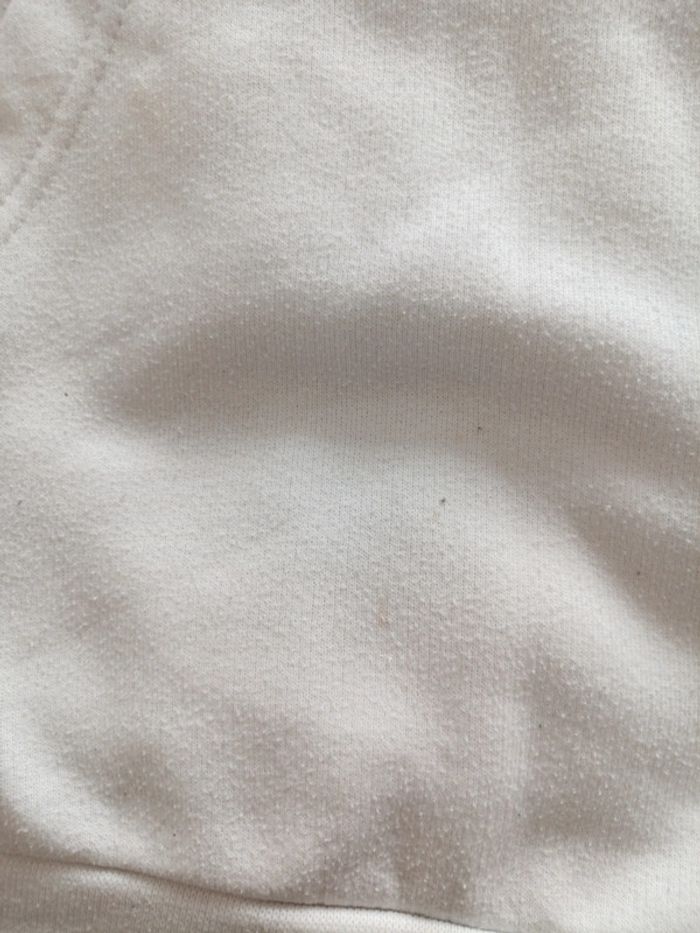 Pull Sweat blanc à capuche - Taille L - photo numéro 16