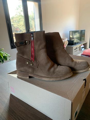 Bottines Quiksilver femme nubuck