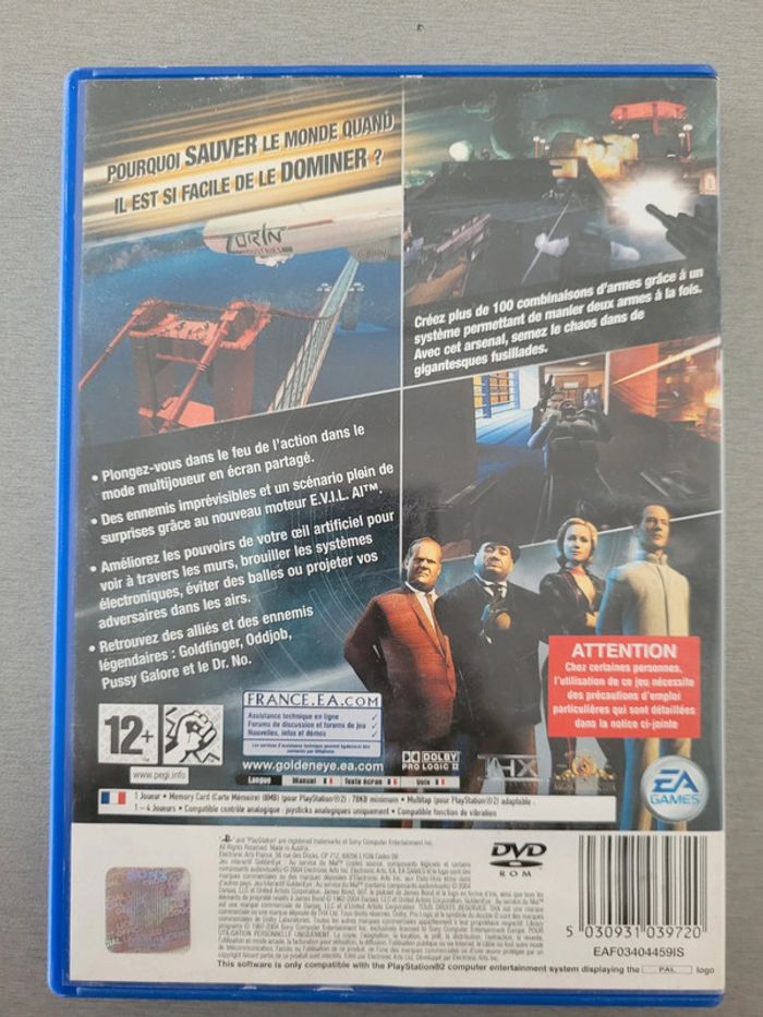 Jeux vidéo PS2 goldeneye au service du mal - photo numéro 3
