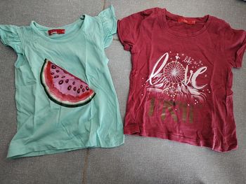 Lot de 2 t-shirts Tissaia T.3 A
