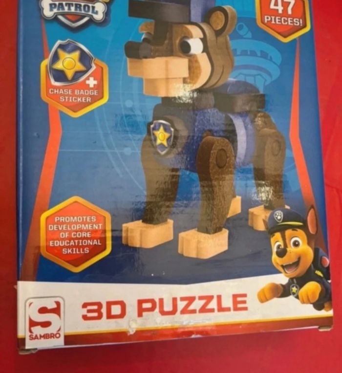 Lot Paw Patrol « Pat Patrouille » : puzzle 3D Chase et jeu de Mémo - photo numéro 10