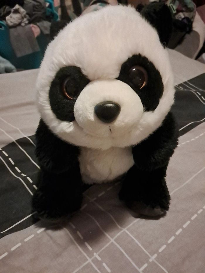 Jolie peluche panda douce