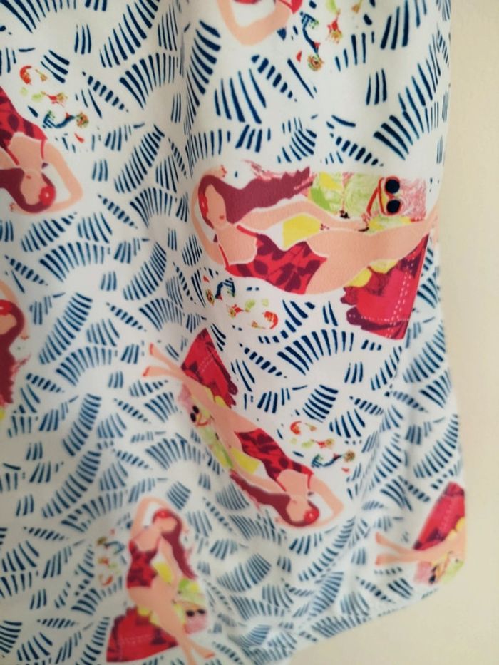 Joli maillot de bain Naf Naf S 36 dos nu motifs Neuf - photo numéro 3
