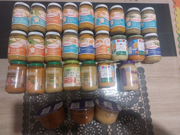 28 pots 6/8mois bledina babybio jour/nuit - photo numéro 8
