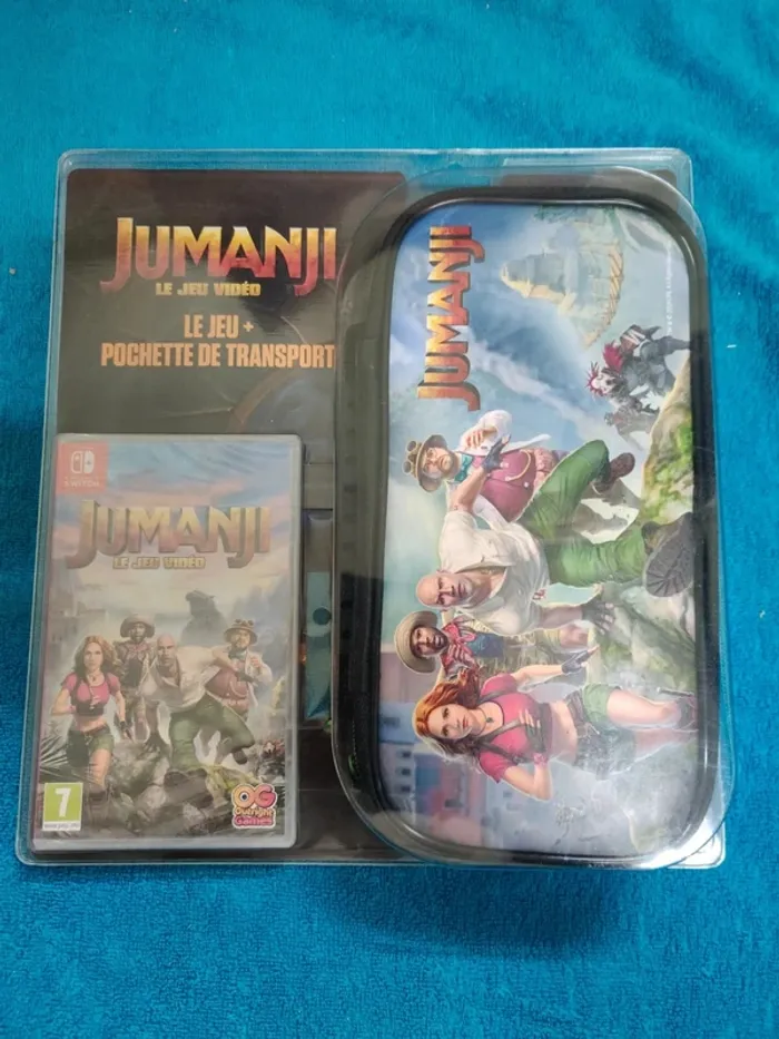 Switch Pack Jumanji avec pochette de transport