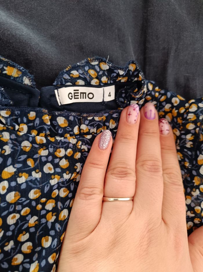 Robe manche longue gemo 4 ans - photo numéro 3