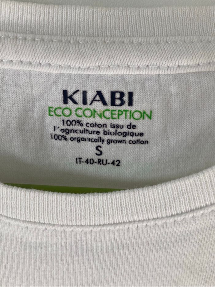 Lot de 2 tee-shirt blanc - photo numéro 3