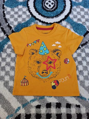 T-shirt manches courtes NEUF 3 mois