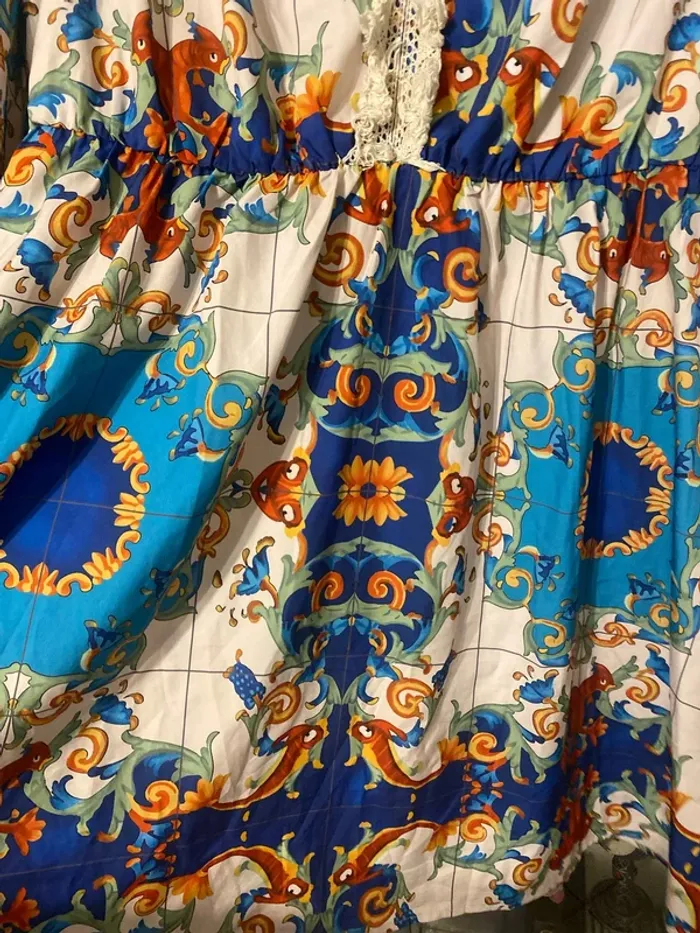 robe bohème manche 3/4 4xl 52 SHEIN Curve - photo numéro 6