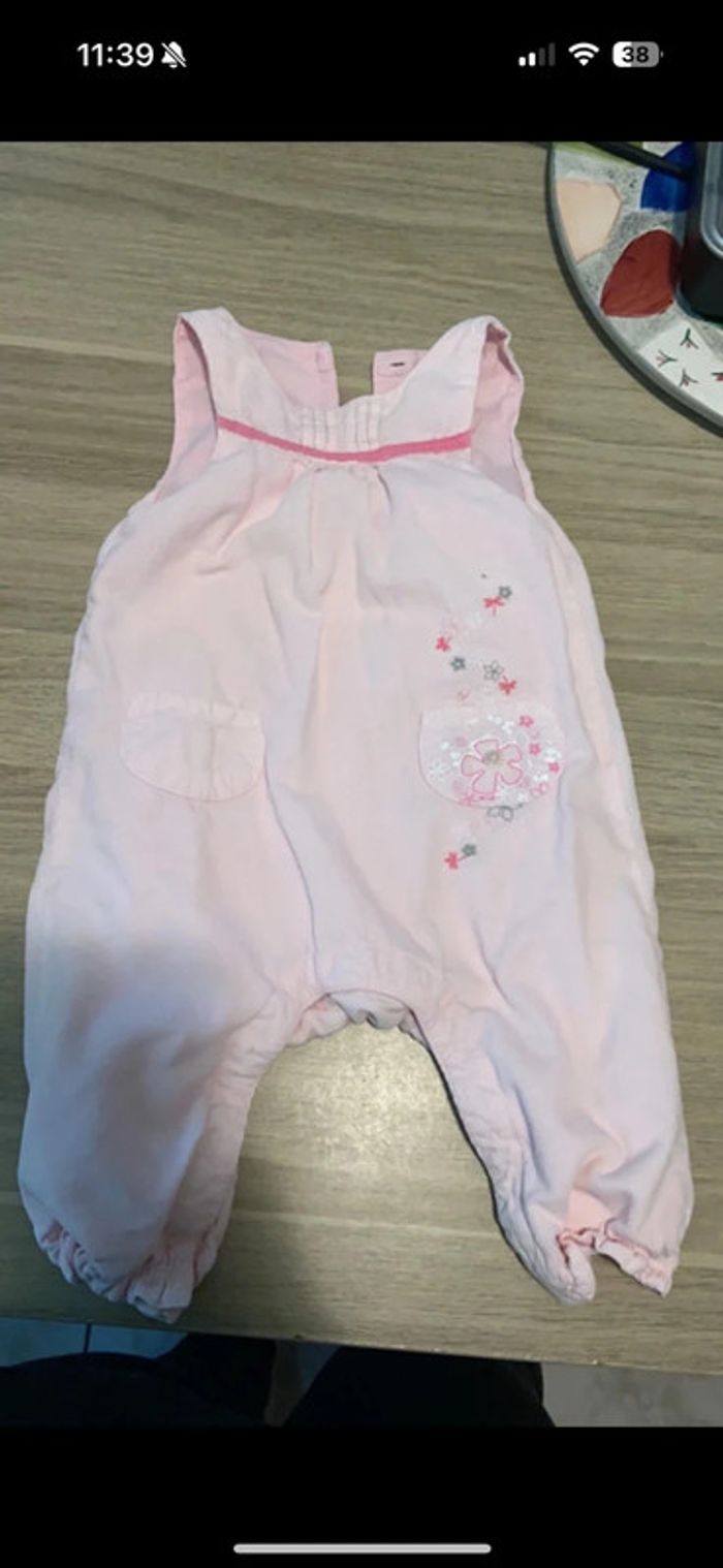 Salopette short