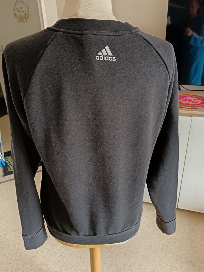 Sweat adidas noir et blanc L - photo numéro 6
