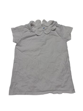 Haut Jacadi fille 8 ans blanc – Col Claudine élégant