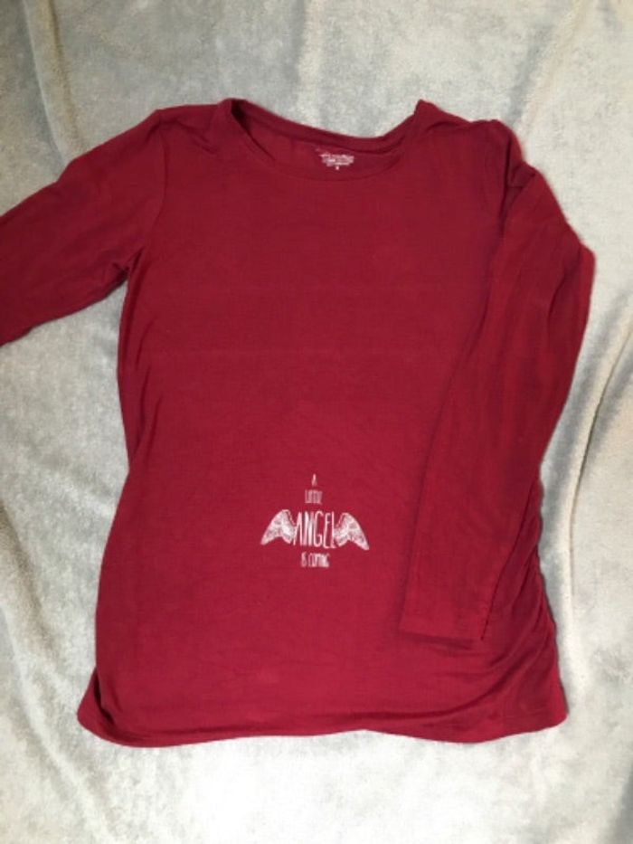 T-shirt Ml bordeaux