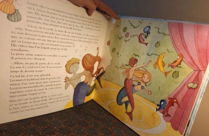 Livre la petite sirène avec cd - photo numéro 3