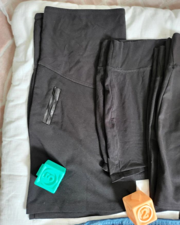 Lot vêtements grossesse taille 46/48  de 5 jupes et un teeshirt - photo numéro 4
