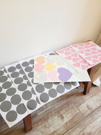 Lot de stickers muraux