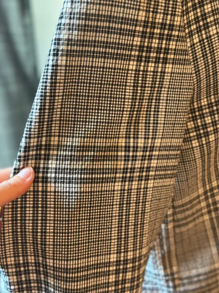 Veste blazer oversize à carreaux Weekday – Taille 36 - photo numéro 16