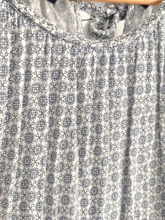 Robe femme été motifs bleus Kiabi taille 36 - photo numéro 4