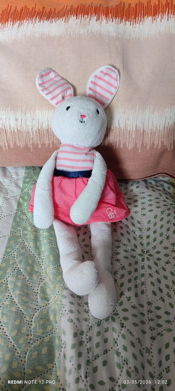 Doudou lapin obaibi 