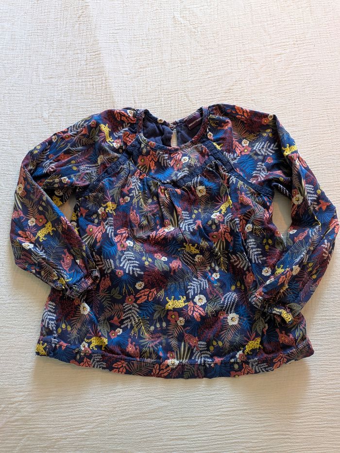 Blouse  fleurs  jungle Sergent major