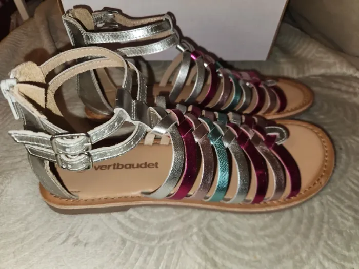 Sandales multicolore vertbaudet pointure 38 - photo numéro 5