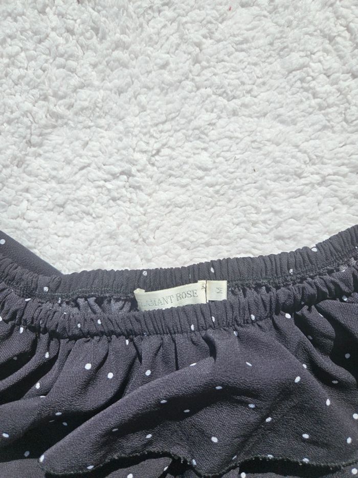 Combishort Noir à pois Blanc - photo numéro 9