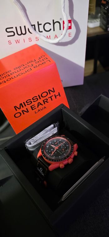 Omega x Swatch Mission To Lava