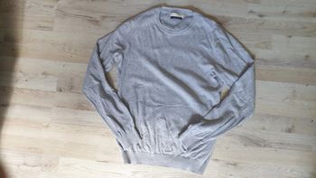 Pull fin gris