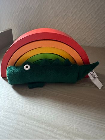 Doudou peluche lacoste