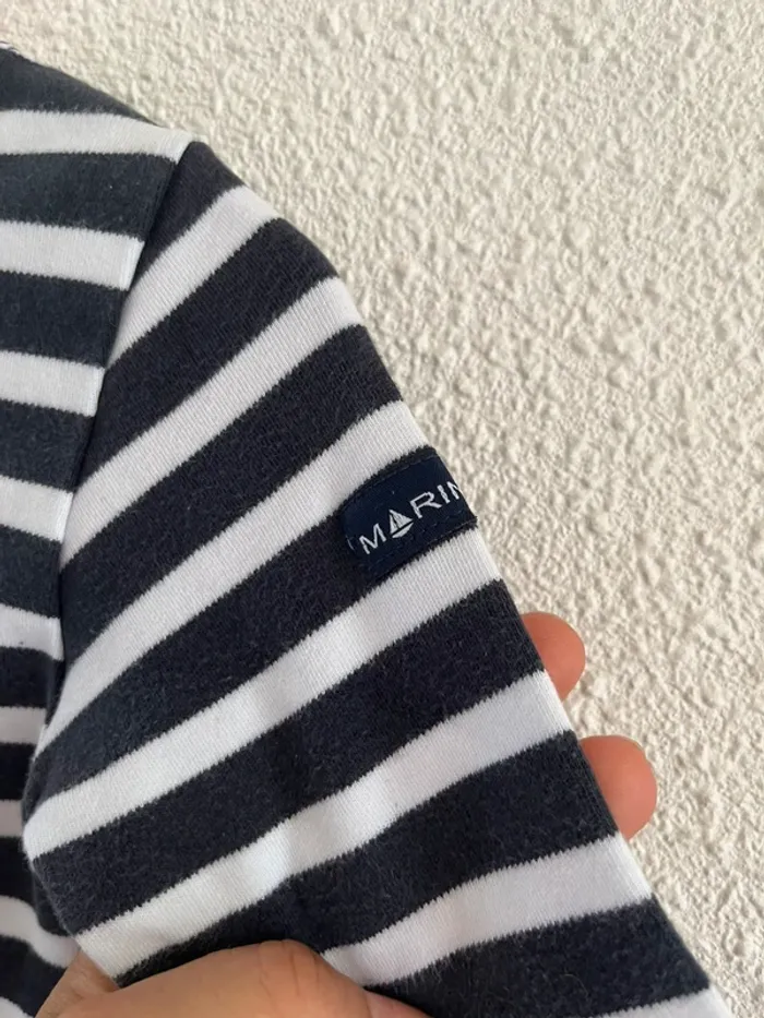 Pull à rayures en coton bio taille 2 ans 💫 - photo numéro 2