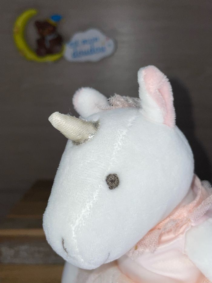 BOU18 doudou licorne 🦄 bouchara - photo numéro 3