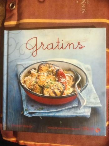 Livre de recettes Gratins éditions Solar