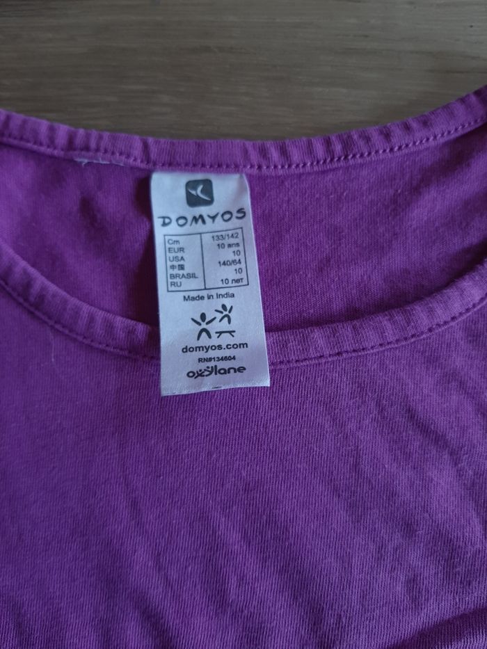 T-shirt Domyos 10 ans - photo numéro 3