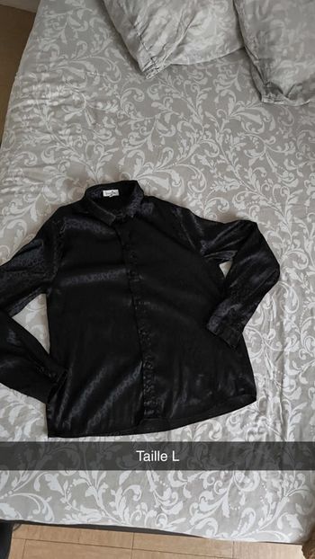 Chemise noir taille L