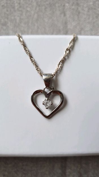 Pendentif coeur argent 925